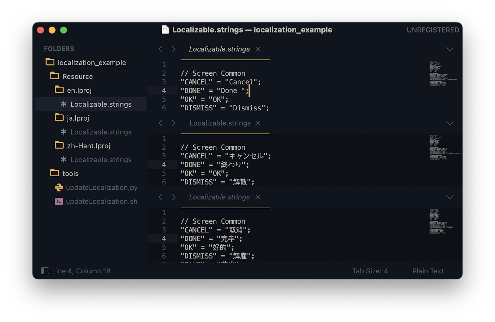 automatically update the corresponding values 4