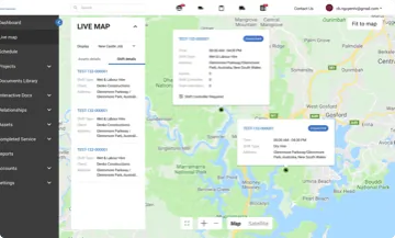 Mobile Team Final Results Live Map