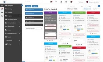 Mobile Team Final Results Shift Created