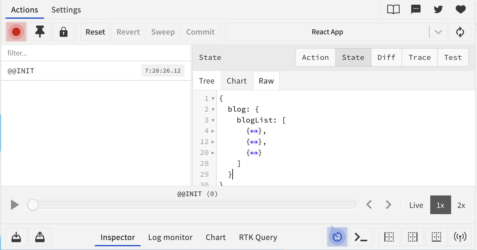 open Redux DevTool