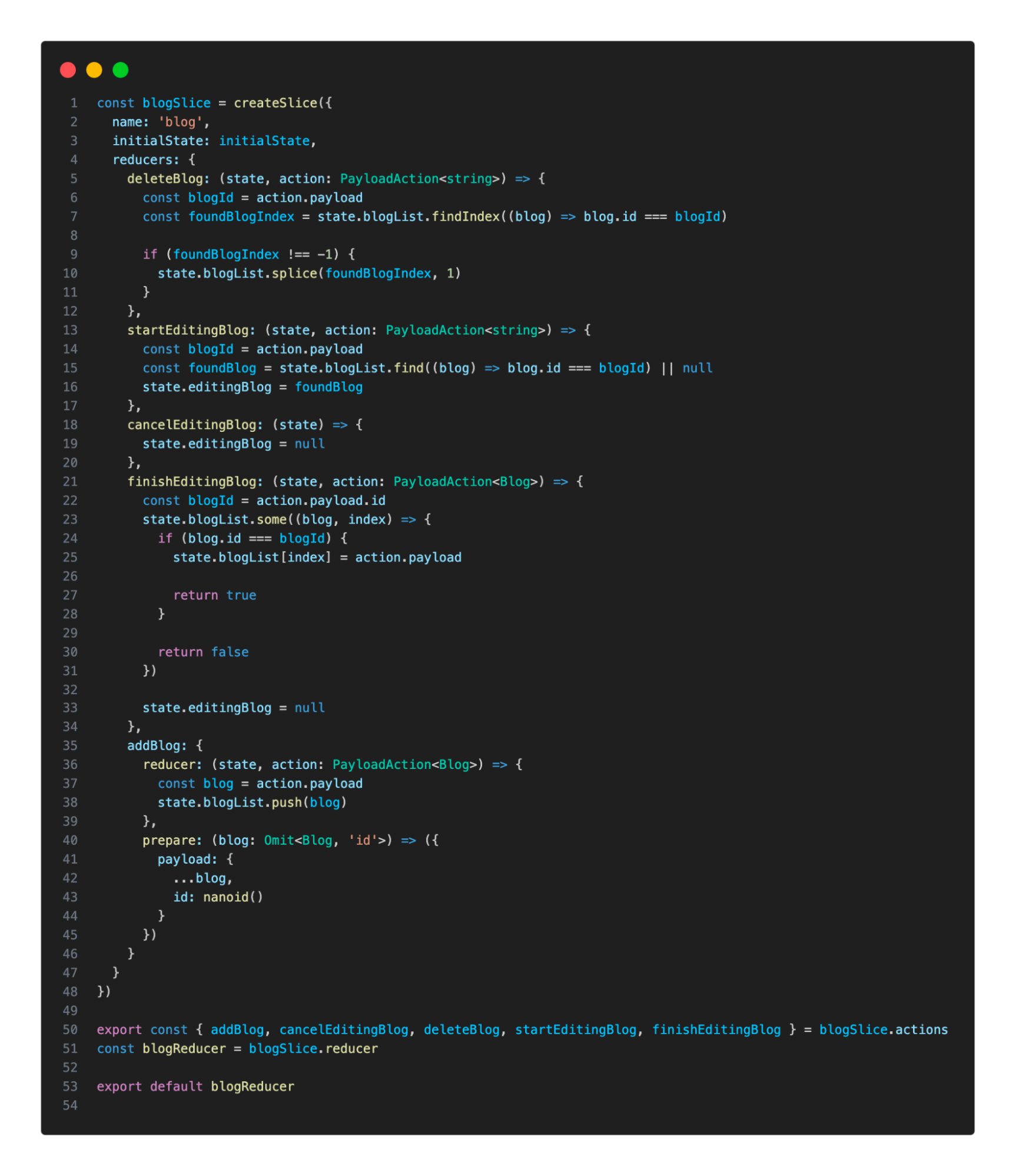 Rename blog.reducer.ts to blog.slice.ts